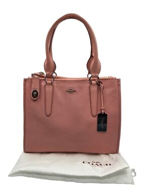 Coach Pebbled Leather Bucket Bag